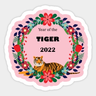 Year of the tiger - 2022 Sticker